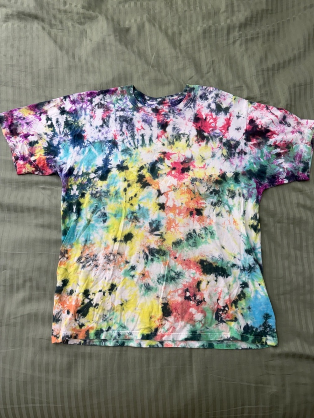 Kirkland Signature Multicolor Tie-Dye Short Sleeve Tee